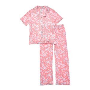Rene Rofe 2Pc Happy Days Pajama Set, Pink